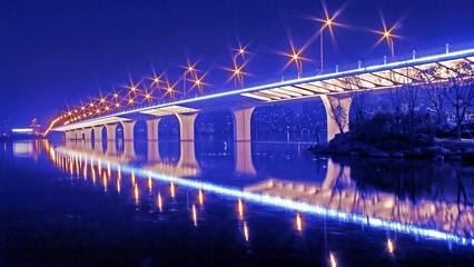 城市景觀亮化工程的大橋、立交橋景觀照明介紹